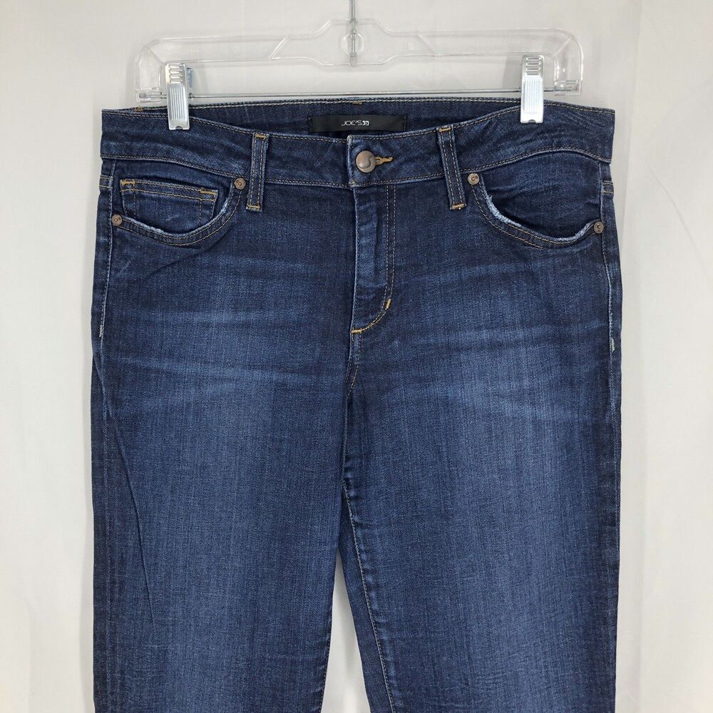 Joes Jeans Skinny Bootcut Brilla Blue Medium Wash Stretch Denim 30 (33x35)